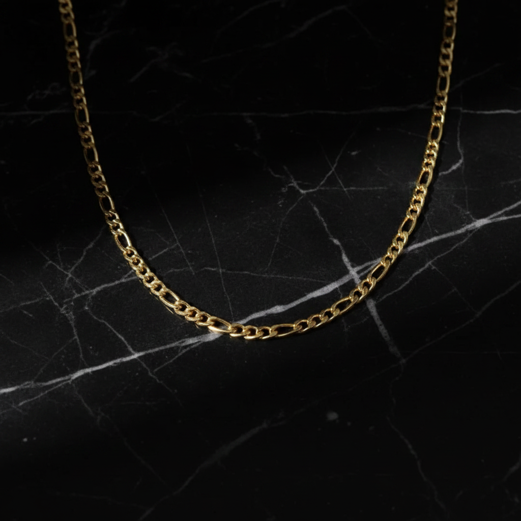 Figaro guld flat lay