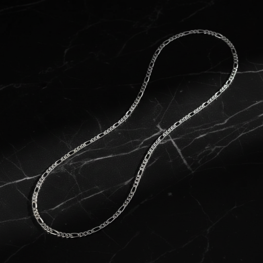 Figaro silver flat lay